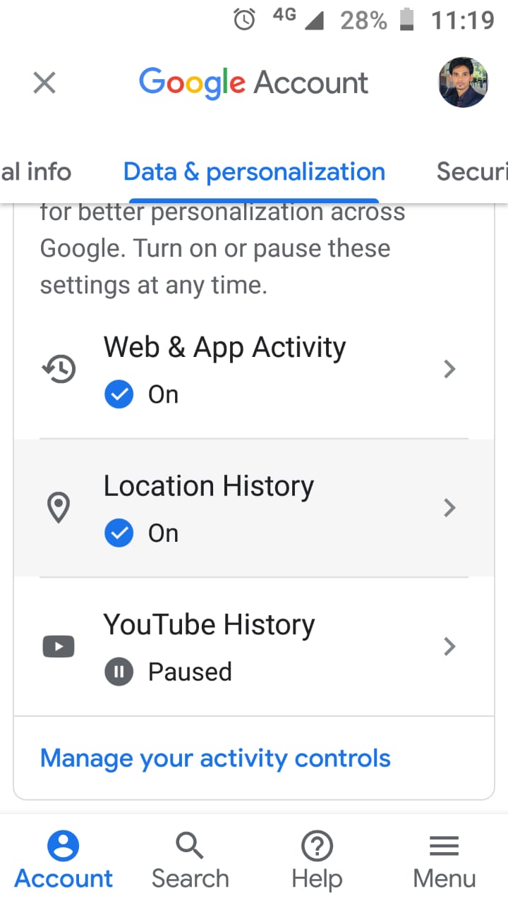 step 3.3 How does google tracking my phone