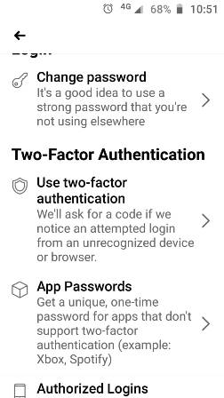 Two Factor Authentication Setup 3